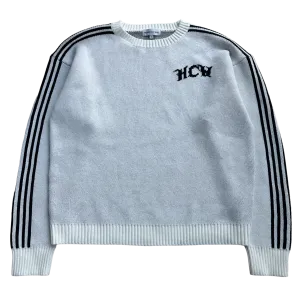 TRACK KNIT (WHITE/BLACK)