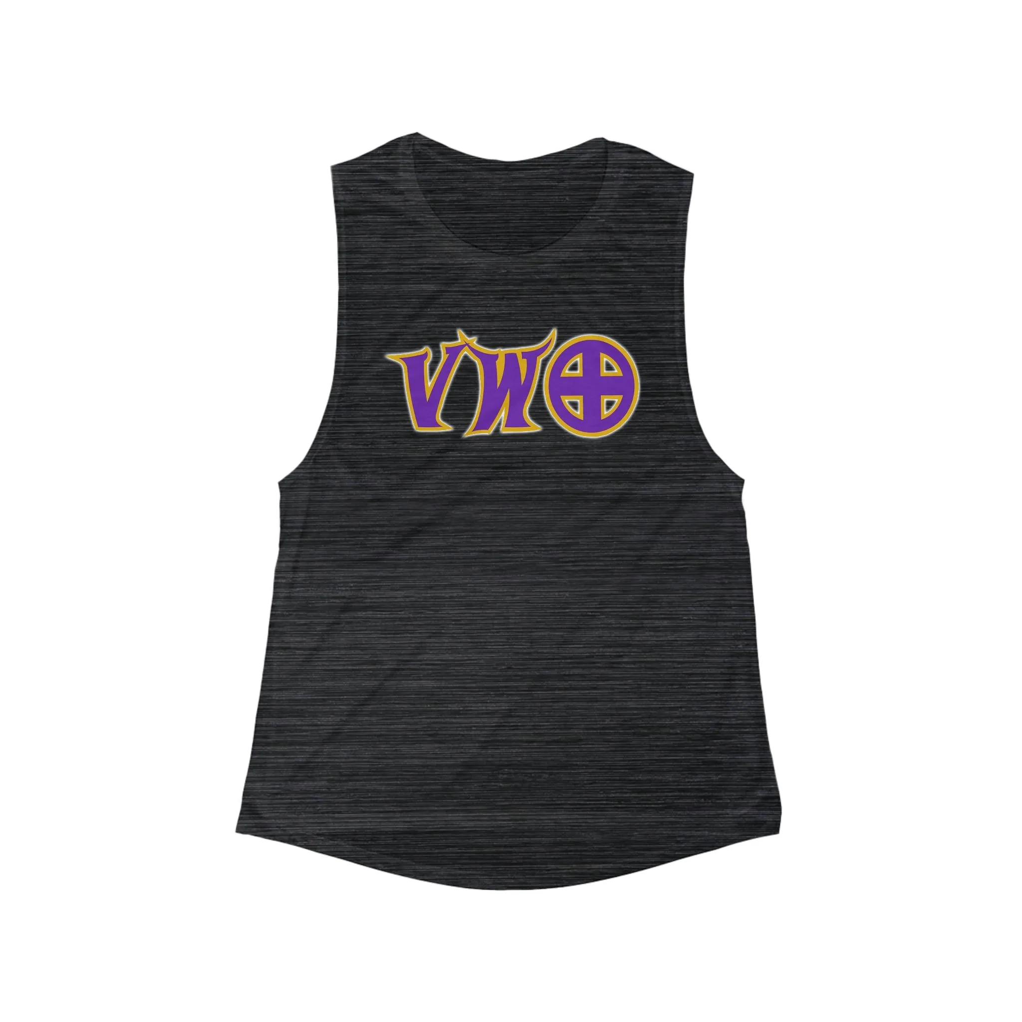 Women's Flowy Scoop Muscle Tank - V-W-O